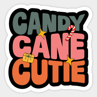 Candy Cane Cutie Sticker